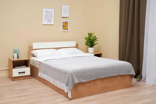 Кровать двуспальная Эко 140×200